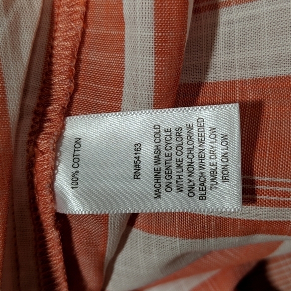 Andrew Marc - Marc New York Women's Off the Shoulder Top New Striped Size Medium - Picture 4 of 5